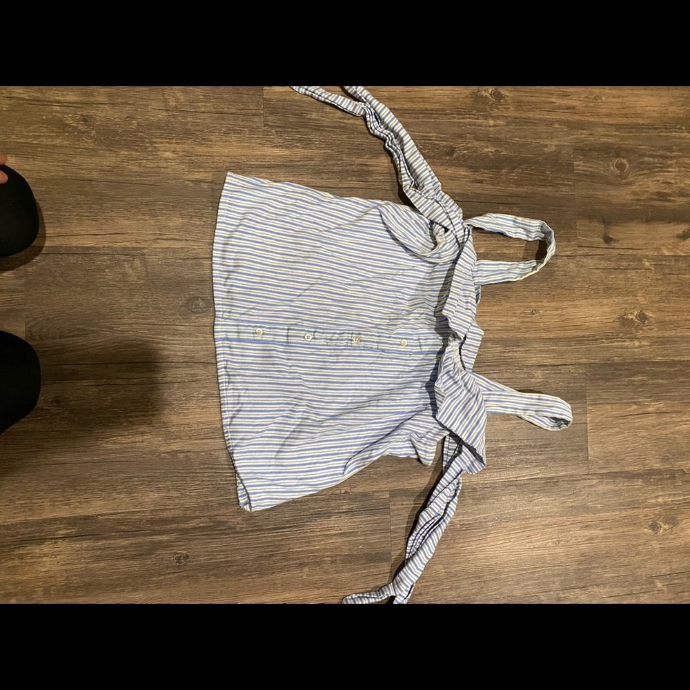 Striped dress top